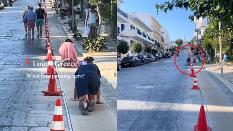 Προσκηνήτρα έκανε... αντικανονική προσπέραση για να φτάσει πρώτη στη Παναγία της Τήνου (VIDEO) 5 12 YNqrOneMKnulRXvz