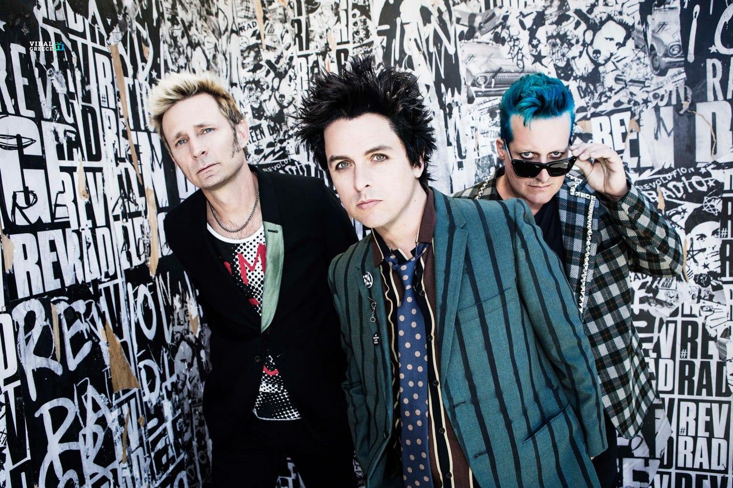Οι Green Day Έρχονται στην Ελλάδα για Πρώτη φορά green day portrait photograph AwvMOw5K6DCOjO06