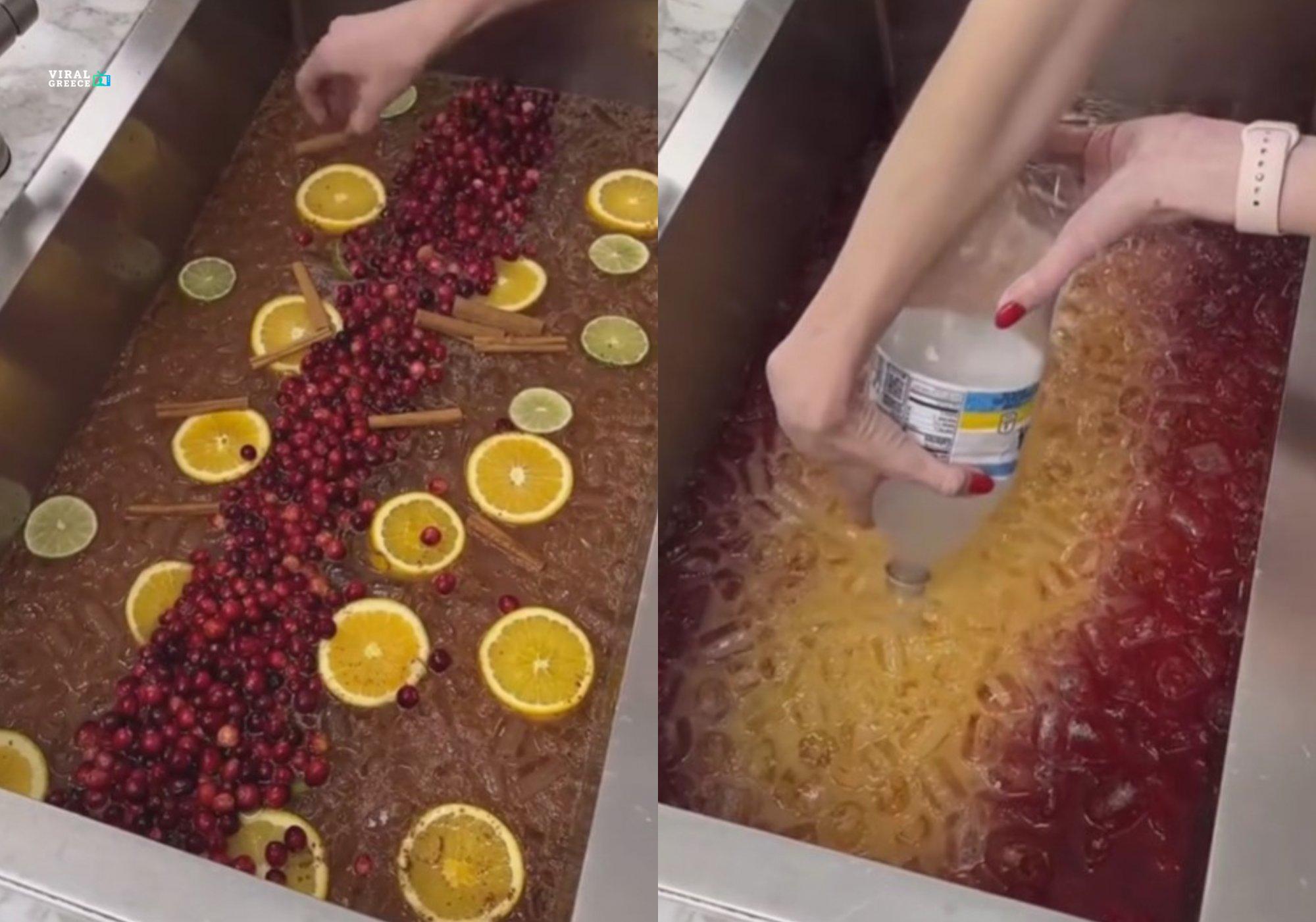 Sink drink: Η νέα επικίνδυνη τάση του TikTok που θέλει να πίνεις ποτό από τον… νεροχύτη tiktok 3