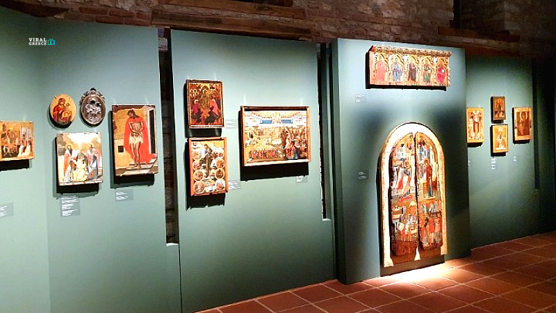 art pieces of art on display