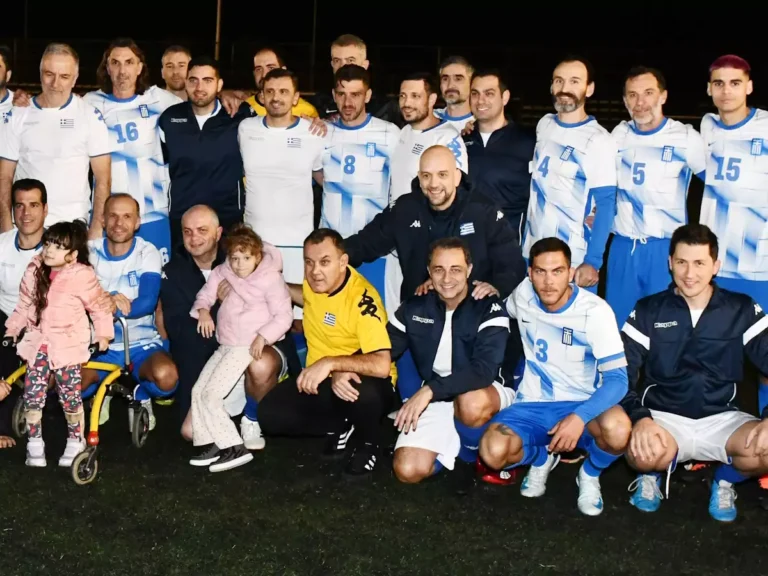 Αγώνας αλληλεγγύης για την 8χρονη Άννα: Παλαίμαχοι ποδοσφαιριστές και βουλευτές ενώνουν τις δυνάμεις τους filanthropikosagonas1