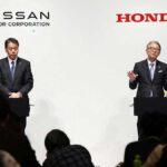 Honda και Nissan προχωρούν σε συγχώνευση για να σχηματίσουν την τρίτη μεγαλύτερη αυτοκινητοβιομηχανία παγκοσμίως Honda και Nissan προχωρούν σε συγχώνευση για να σχηματίσουν την τρίτη μεγαλύτερη αυτοκινητοβιομηχανία παγκοσμίως