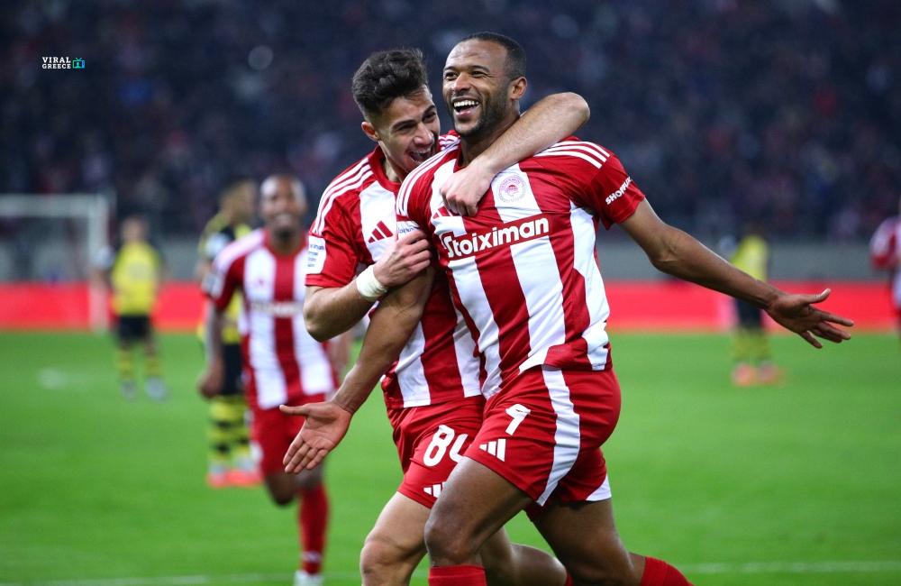 Εύκολη νίκη για τον Ολυμπιακό με 3-0 απέναντι στον Βόλο – Παραμένει στην κορυφή! ολυμπιακος