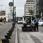 Θεσσαλονίκη: Ξηλώνουν τον ποδηλατόδρομο από τη λεωφ. Νίκης.