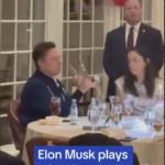 Το viral βίντεο με τον Έλον Μασκ και τα μαχαιροπίρουνα στο δείπνο του Τραμπ ( VIDEO ) Το viral βίντεο με τον Έλον Μασκ και τα μαχαιροπίρουνα στο δείπνο του Τραμπ ( VIDEO )