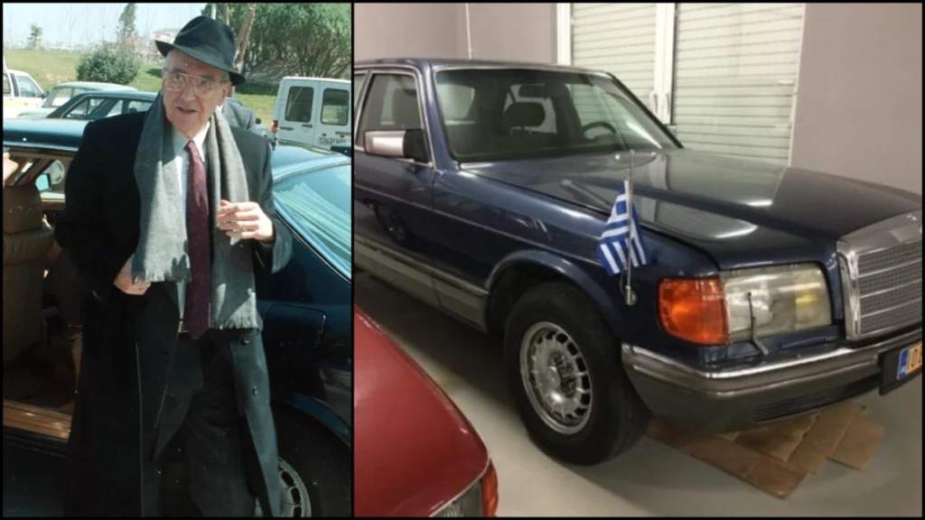Στο «σφυρί» η ιστορική Mercedes του Ανδρέα Παπανδρέου – Το αυτοκίνητο με την πολιτική και προσωπική αξία