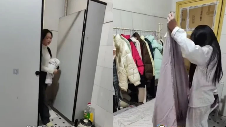 Νεαρή Κινέζα ζει σε τουαλέτα εργοστασίου για να εξοικονομήσει χρήματα ( VIDEO ) toyaleta_