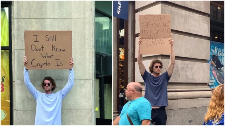 Από μια πινακίδα στον δρόμο στον Λευκό Οίκο – Η απίστευτη διαδρομή του Dude With Sign dude_with_sign_1