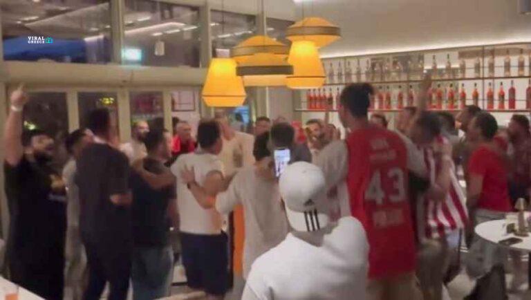 «Είσαι στο μυαλό»… και στο Άμπου Ντάμπι! Οπαδοί του Ολυμπιακού ξεσήκωσαν μπαράκι ( VIDEO ) exedra_olympiacos