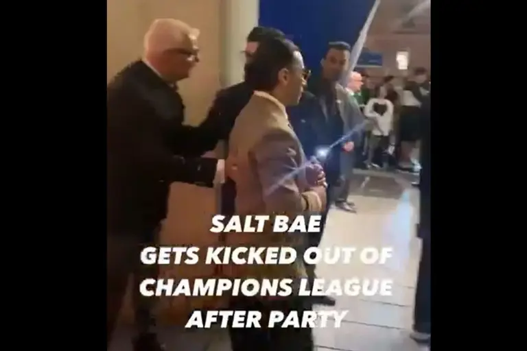 Έδιωξαν τον Νουσρέτ από πάρτι της Παρί Σεν Ζερμέν για την κατάκτηση του Champions League ( VIDEO )