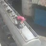 Έκρηξη σε βυτιοφόρο στην Τουρκία: 27χρονος άνοιξε καπάκι βυτιοφόρου με το τσιγάρο στο στόμα ( VIDEO )