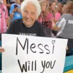 Μέσι, θα με παντρευτείς; Η viral πρόταση γάμου από 98χρονη super fan του ( VIDEO ) Μέσι, θα με παντρευτείς; Η viral πρόταση γάμου από 98χρονη super fan του ( VIDEO )