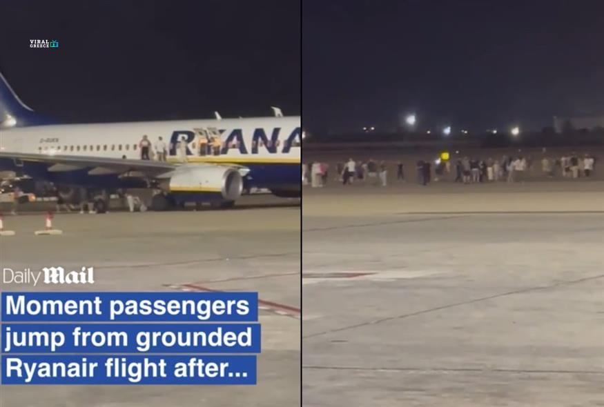 Σκηνές πανικού σε πτήση της Ryanair: Επιβάτες πήδηξαν από τα φτερά – Σοβαρά τραυματισμοί μετά από ψευδή συναγερμό φωτιάς ( VIDEO ) 875 d0960556 0255 40a7 90b8 5a8f9a28ad16