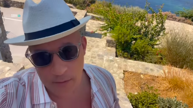 Ο Βιν Ντίζελ μοιράζεται συγκινητικό μήνυμα από τη Μύκονο: «Ευλογημένος και ευγνώμων»  ( VIDEO )