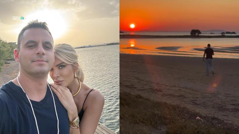 Ρομαντικές στιγμές στη Νάξο για την Κατερίνα Καινούργιου και τον Παναγιώτη Κουτσουμπή ( VIDEO )