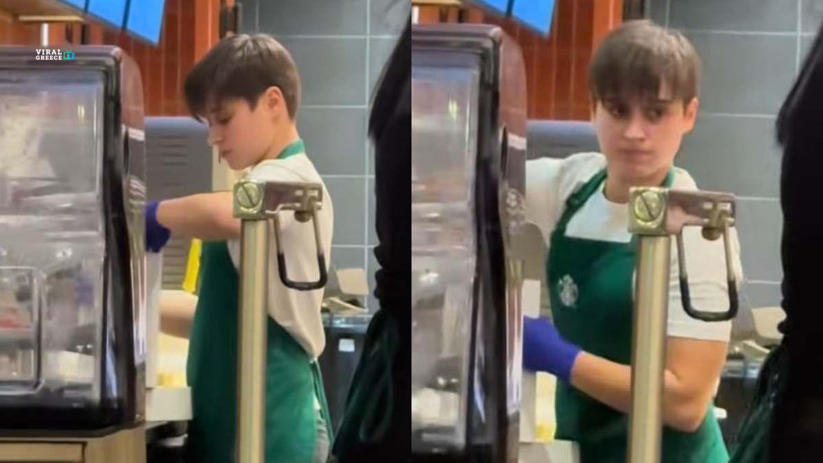 Όχι, δεν είναι στον Κορυδαλλό! Η «Ειρήνη Μουρτζούκου» σερβίρει καφέ στη Βουδαπέστη ( VIDEO ) Mourtzoukou-Boudapesti