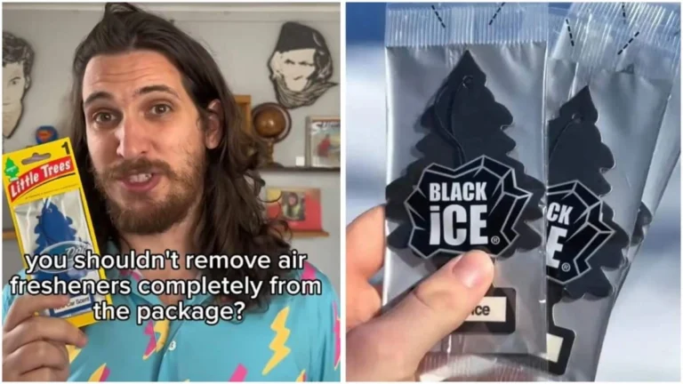 Χρόνια το κάναμε λάθος: Το κόλπο για να κρατάει το αρωματικό "δεντράκι" στο αυτοκίνητο ( VIDEO ) dentrakia