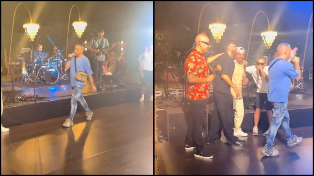 ΛΕΞ και αφρόκρεμα του hip hop ανέβηκαν στη σκηνή και απογείωσαν γάμο – TikTok σε παραλήρημα!