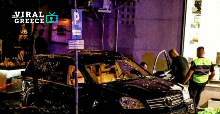 Καρέ-καρέ το ατύχημα του Σαββάτου στο Κολωνάκι: SUV έπεσε πάνω σε θαμώνες ( VIDEO ) χαασσδ