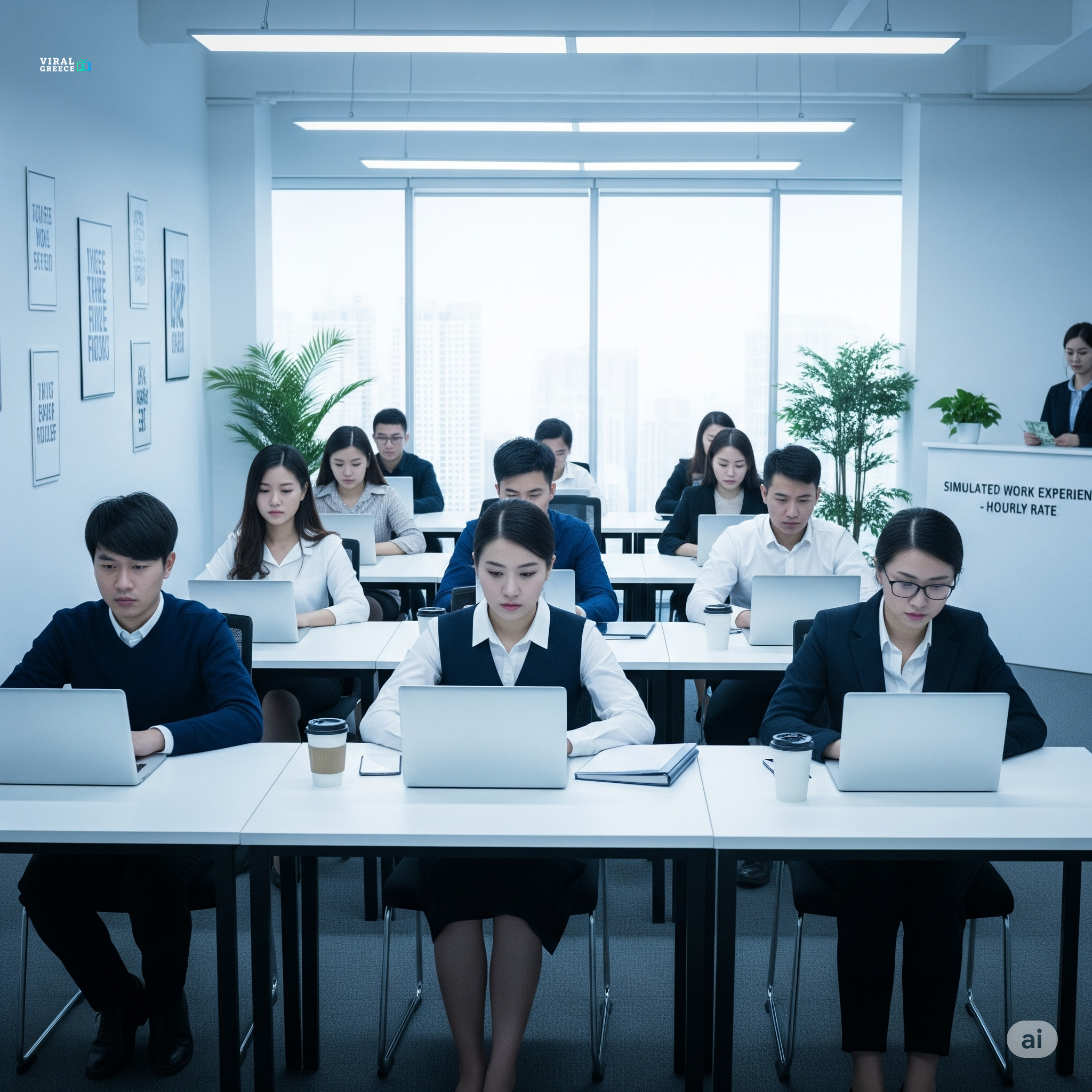 «Ψεύτικα γραφεία» στην Κίνα: Οι άνεργοι πληρώνουν για να… δείχνουν ότι δουλεύουν Gemini_Generated_Image_xbblkqxbblkqxbbl