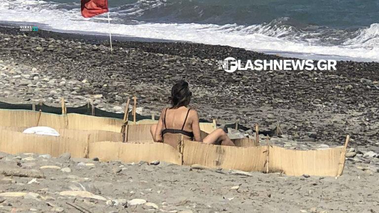 Σάλος στην Κρήτη: Γυναίκα έκανε ηλιοθεραπεία πάνω στις φωλιές θαλάσσιων χελωνών! rapaniana1