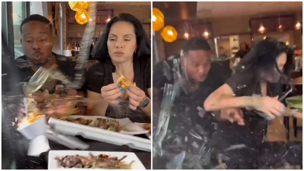 Από θαύμα σώθηκαν δύο influencers όταν SUV «εισέβαλε» σε εστιατόριο του Τέξας ( VIDEO )