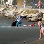 Σκιάθος: Το σοκαριστικό βίντεο που δείχνει αεροσκάφος να πετάει τουρίστα και τις βαλίτσες του στη θάλασσα ( VIDEO ) Σκιάθος: Το σοκαριστικό βίντεο που δείχνει αεροσκάφος να πετάει τουρίστα και τις βαλίτσες του στη θάλασσα ( VIDEO )