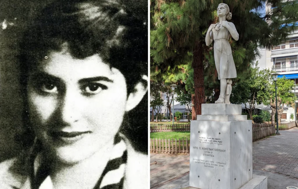 Σαν σήμερα 5 Σεπτεμβρίου 1944: Η εκτέλεση της Ηρώς Κωνσταντοπούλου, της έφηβης ηρωίδας που ύψωσε ανάστημα στους ναζί