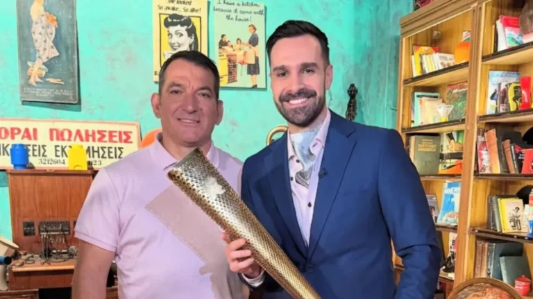 Ο Πύρρος Δήμας έβγαλε την ολυμπιακή δάδα σε δημοπρασία στο Cash or Trash pirros-dimas__1_