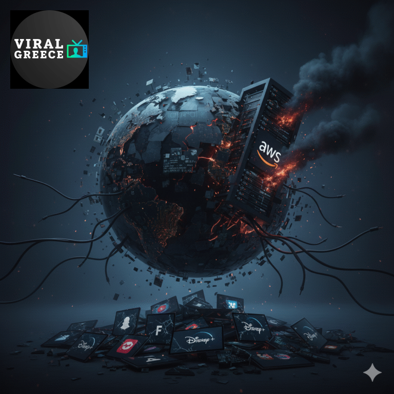 Παγκόσμιο blackout στο διαδίκτυο: Τεράστια βλάβη στην Amazon «έριξε» Snapchat, Fortnite, Disney+ και εκατοντάδες εφαρμογές Gemini_Generated_Image_ryg1bxryg1bxryg1