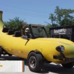 Το «Big Banana Car»: Το πιο διάσημο μπανάνα-αυτοκίνητο στον κόσμο!