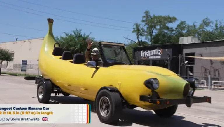 Το «Big Banana Car»: Το πιο διάσημο μπανάνα-αυτοκίνητο στον κόσμο! amaksi_mpanana