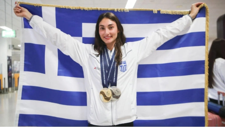 Η Ευαγγελία Πλατανιώτη στο σπίτι του GNTM!