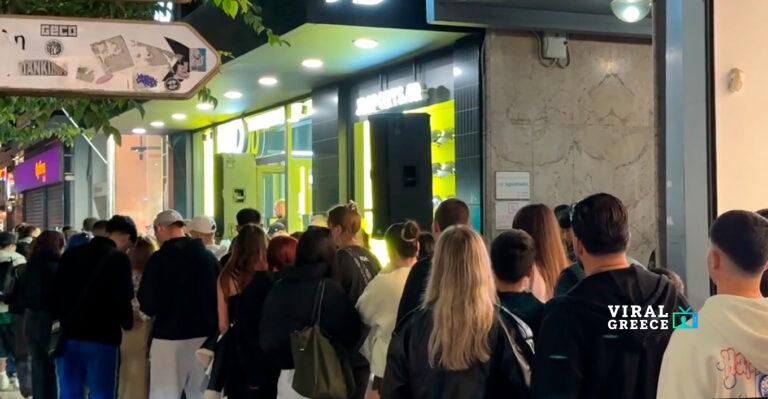 Ουρές στη Θεσσαλονίκη για το συλλεκτικό καπέλο του ΛΕΞ lex-oyra-mak