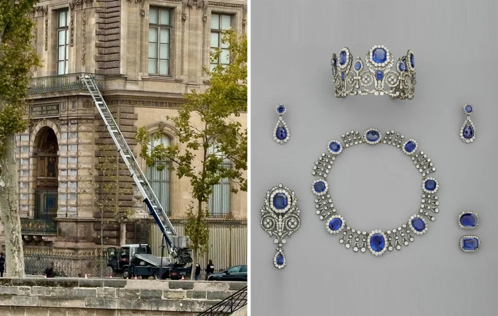 Συνελήφθησαν δύο ύποπτοι για τη ληστεία στο Λούβρο