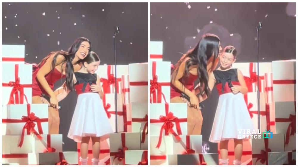 Ήβη Αδάμου: Ανέβηκε με την κόρη της στο stage του Madwalk ( VIDEO )