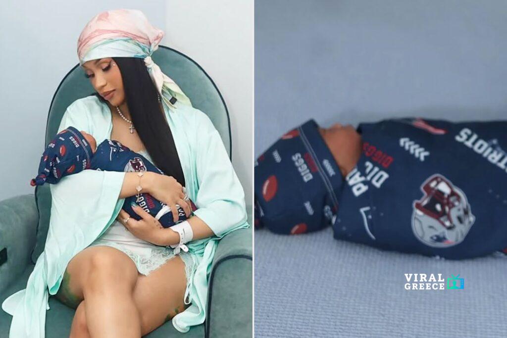Η Cardi B έφτιαξε χρυσό μενταγιόν με τον ομφάλιο λώρο του νεογέννητου γιου της
