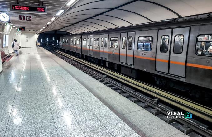 Αθήνα: Μετά από 25 χρόνια, το μετρό αλλάζει «ράγες» eurokinissi_metro