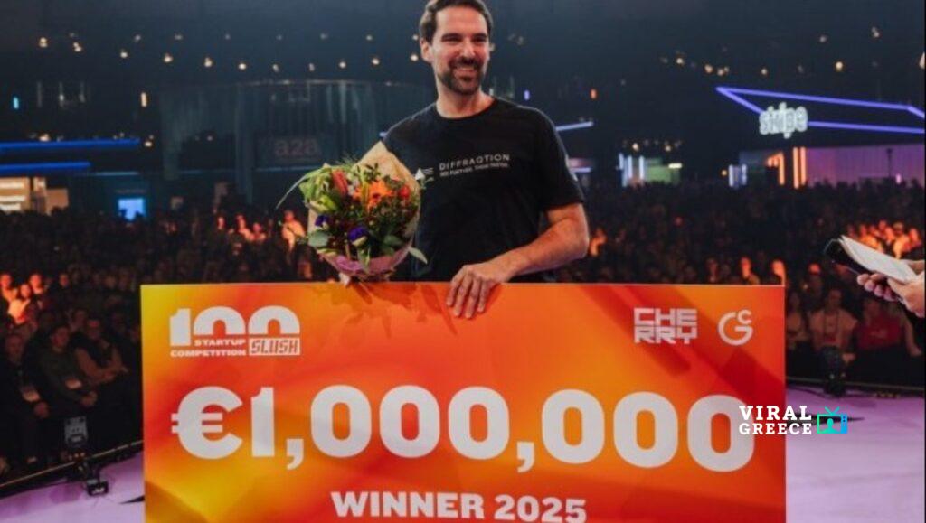 Η ελληνική startup Diffraqtion του Γιάννη Γαλατσάνου κατέκτησε την κορυφή στο Slush 100
