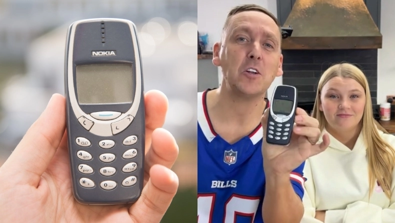Η Gen Z δοκιμάζει να γράψει SMS σε Nokia 3310… και το TikTok λυγίζει από τα γέλια ( VIDEO )