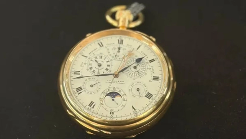 Ρολόι τσέπης του 1907 πουλήθηκε για 2,4 εκατ. ευρώ στη Γενεύη – Νέο παγκόσμιο ρεκόρ για βρετανική αντίκα