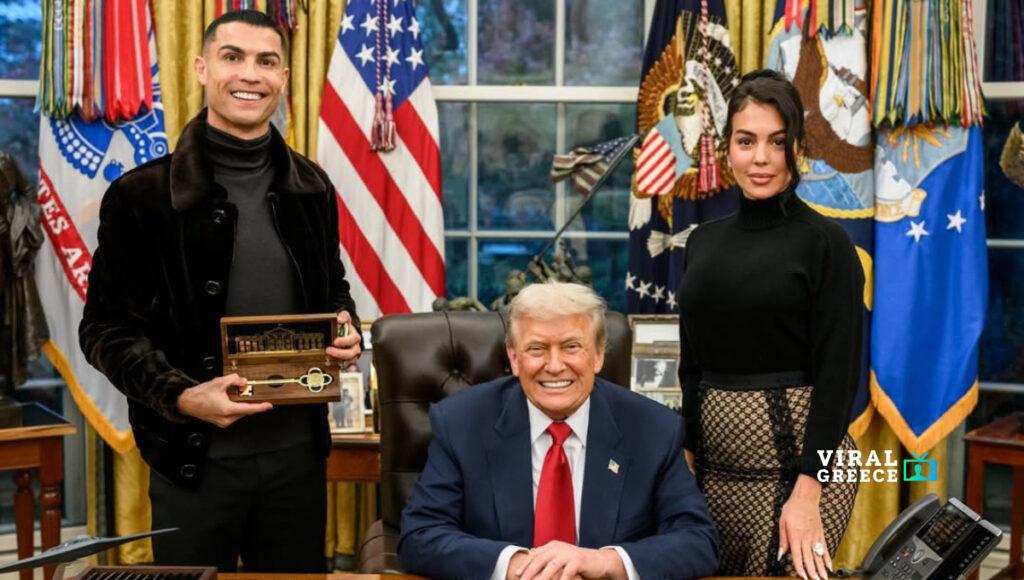 Κριστιάνο Ρονάλντο: Ευχαριστεί τον Πρόεδρο των ΗΠΑ για την πρόσκληση στο Λευκό Οίκο – Τι έγραψε στην ανάρτηση του