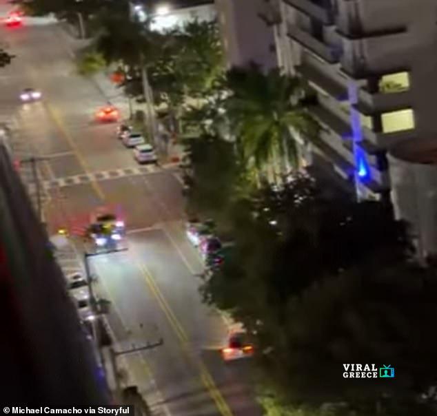 104830711 15392017 A high speed chase ended in fireworks after the car thief lost c a 52 1766025355710