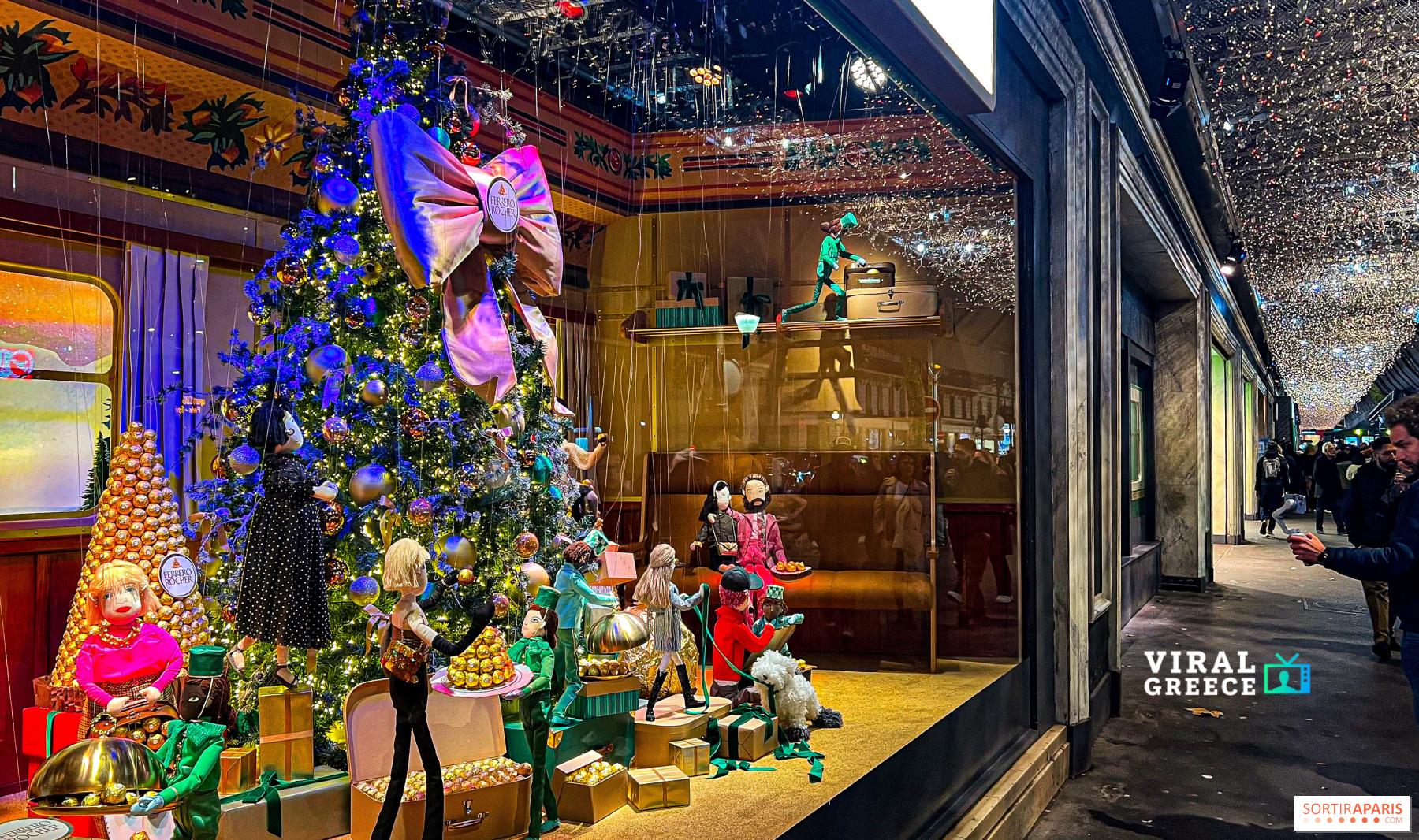 1125413 les vitrines de noel 2024 du printemps haussmann avec juliette binoche image00010