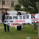 Διαμαρτυρία υπέρ της Παλαιστίνης στο λιμάνι της Σούδας με αφορμή την άφιξη ισραηλινού κρουαζιερόπλοιου Διαμαρτυρία υπέρ της Παλαιστίνης στο λιμάνι της Σούδας με αφορμή την άφιξη ισραηλινού κρουαζιερόπλοιου