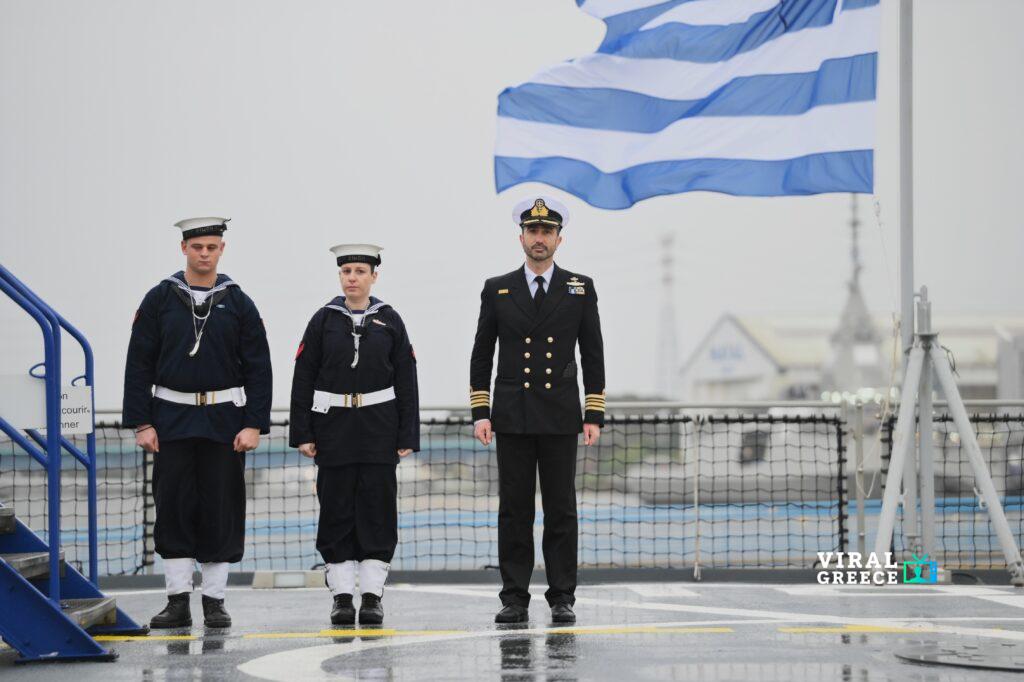 Παραδόθηκε η πρώτη ελληνική φρεγάτα Belharra «Κίμων» – Ποιος είναι ο κυβερνήτης της νέας φρεγάτας του ΠΝ 4952725