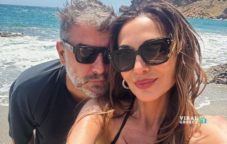 «Θεά μου»: Η τρυφερή ανάρτηση του Βασίλη Μπισμπίκη για τη Βανδή MPISMPIKHS-VANDH