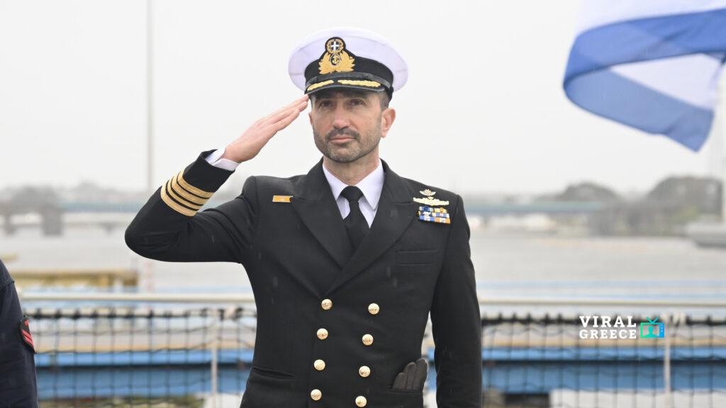 Παραδόθηκε η πρώτη ελληνική φρεγάτα Belharra «Κίμων» – Ποιος είναι ο κυβερνήτης της νέας φρεγάτας του ΠΝ kivernitis fregatas