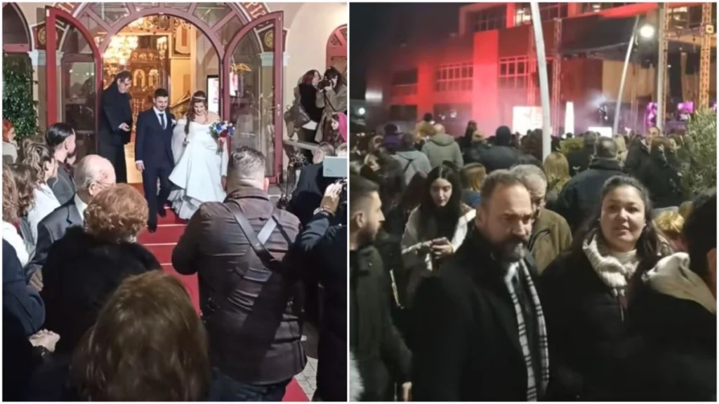 Γάμος στο Περιστέρι με… live συναυλία: Η Ρία Ελληνίδου «έντυσε» άθελά της το μυστήριο ( VIDEO )