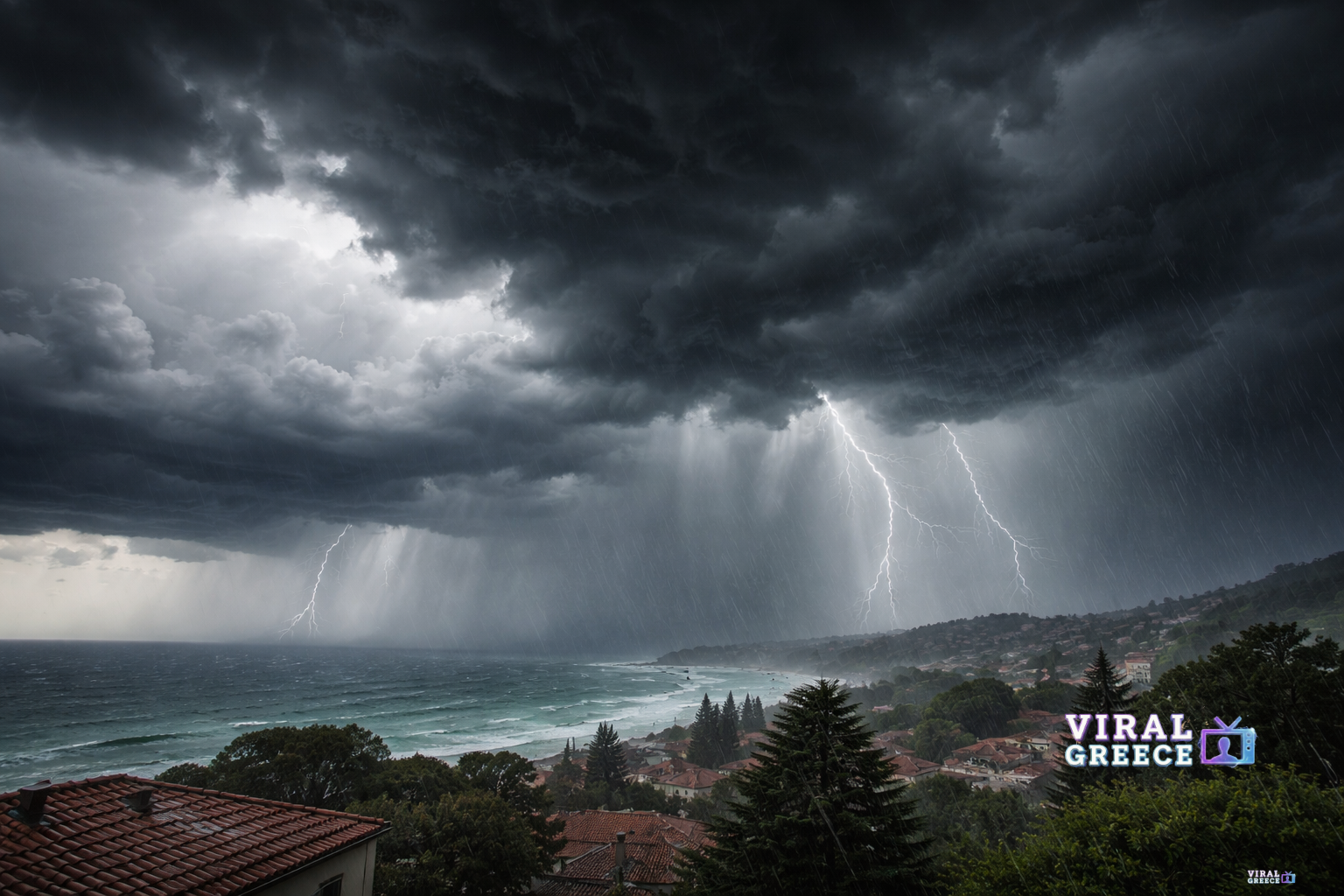 Καιρική αστάθεια με έντονα φαινόμενα την Πέμπτη – Ποιες περιοχές επηρεάζονται ChatGPT deltio kairou viral greece